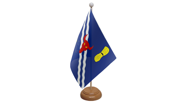 Oxfordshire Small Flag with Wooden Stand